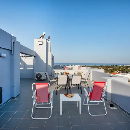Holiday home New Asteria. Luxury Maizonette With Sea View Asgourou